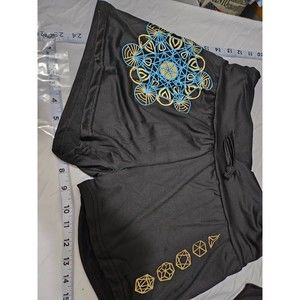 Woman's shorts black size xl unbranded #48